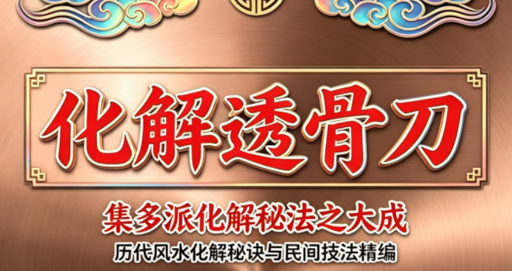 慕言秋水:《化解透骨刀》367页PDF