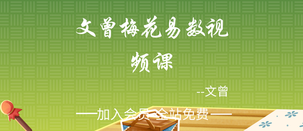 文曾:梅花易数课程31集