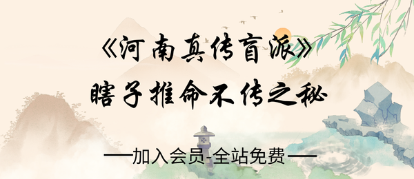河南真传盲派·瞎子推命不传之秘169页pdf
