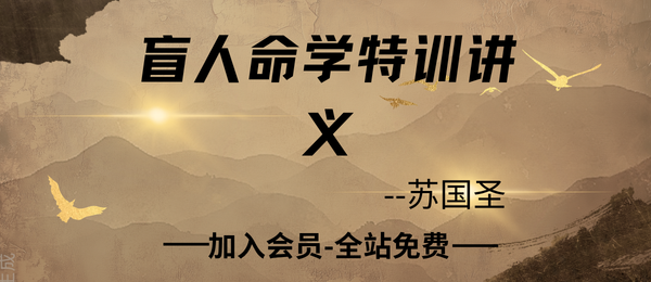苏国圣:盲人命学特训讲义273页