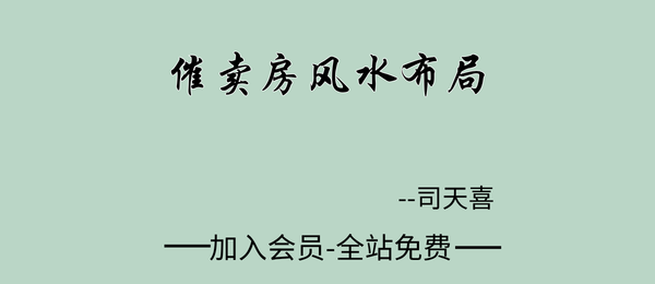 司天喜:催卖房风水布局课3集