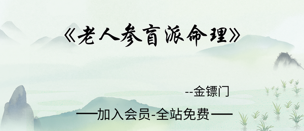 金镖门:《老人参盲派命理》234页pdf