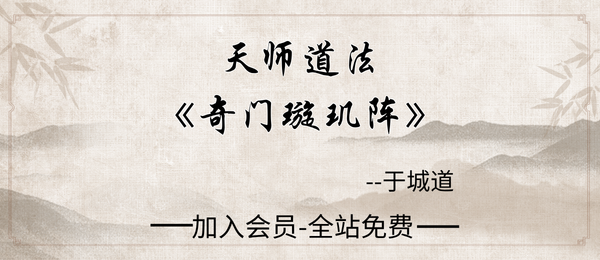 于城道:天师道法《奇门璇玑阵》8集