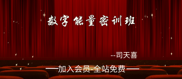 司天喜:数字能量密训班视频49集