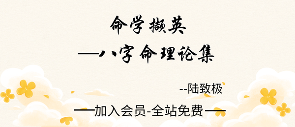 陆致极:《命学撷英—八字命理论集》273页pdf