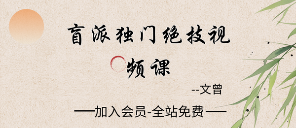 文曾:独门绝技视频课40集