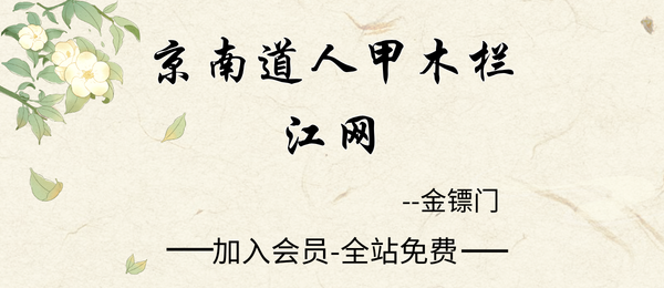 金镖门:京南道人甲木栏江网视频29集