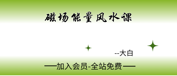 大白:磁场能量风水课35集