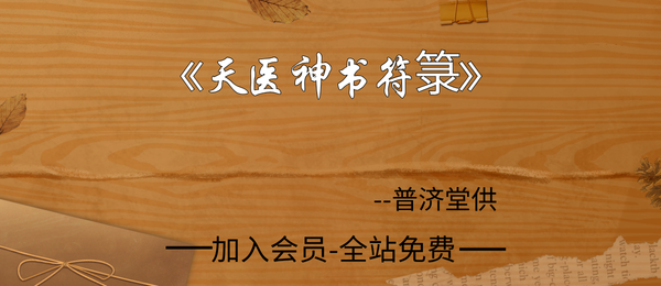 《天医神书符箓》27页pdf