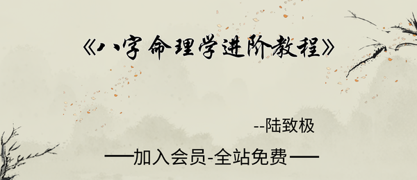 陆致极:《八字命理学进阶教程》324页pdf