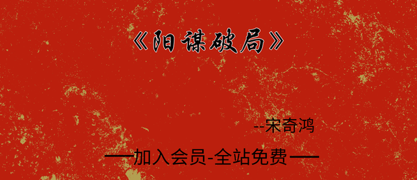 宋奇鸿:《阳谋破局》260页pdf