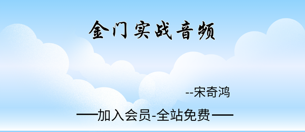 宋奇鸿:金家门实战音频1节