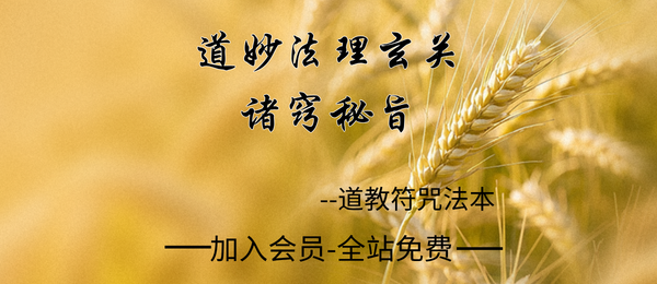 道教符咒法本《道妙法理玄关诸窍秘旨》98筒子页pdf