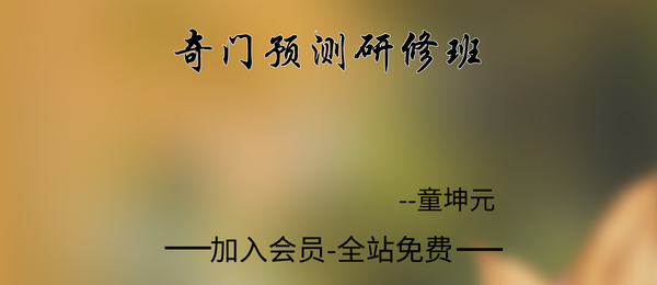 童坤元:奇门预测研修班45集视频