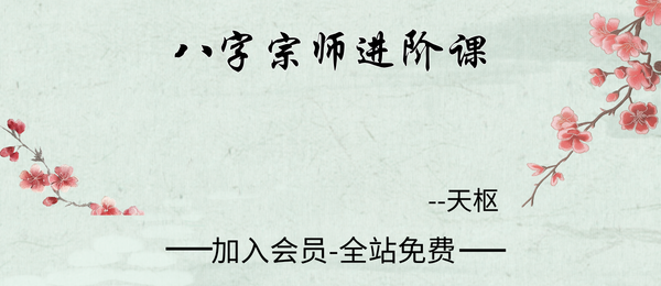 天枢:八字宗师进阶课视频+课件