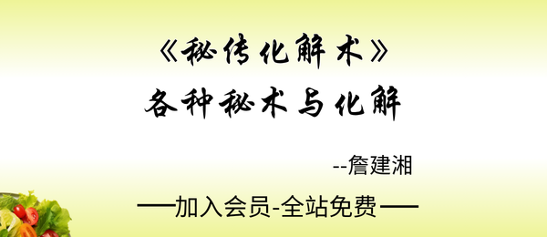 詹建湘:《秘传化解术·各种秘术与化解》-现代-176页pdf