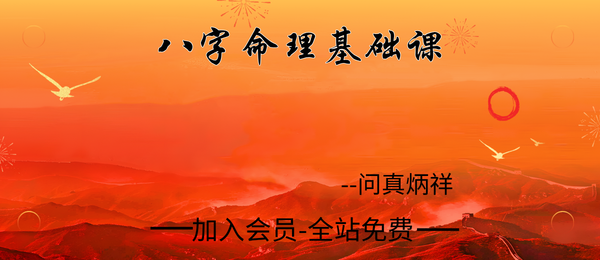 问真炳祥:2021八字基础课28集视频