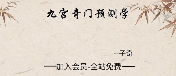 子奇:九宫奇门预测学3集视频+课件