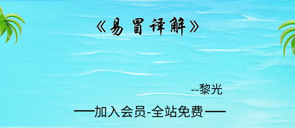 黎光:《易冒译解》400页pdf