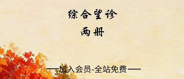《综合望诊》两册共150页pdf
