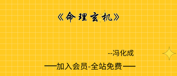 冯化成:《命理玄机》163页pdf