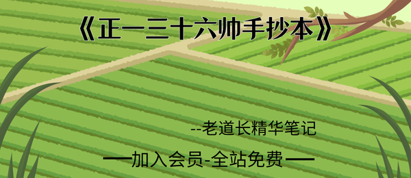 老道长精华笔记《正一三十六帅手抄本》手稿45页pdf