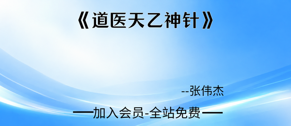 张伟杰:《道医天乙神针》385页pdf