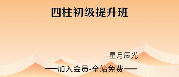 星月辰光:四柱初级提升班22集视频