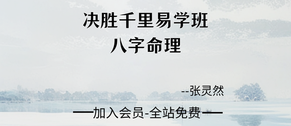 张灵然:决胜千里易学班-八字命理9集视频