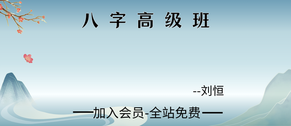 刘恒:2006八字高级班10集视频