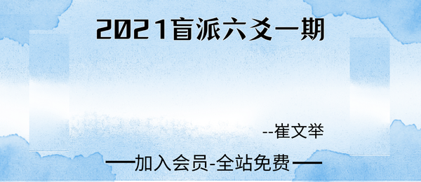 崔文举:2021盲派六爻一期10集视频