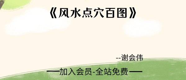 谢会伟:《风水点穴百图》401页pdf