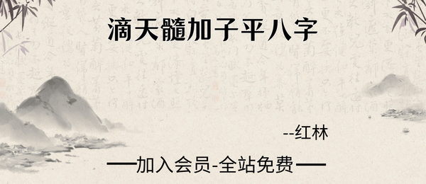 红林:滴天髓加子平八字33集视频