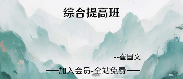 崔国:综合提高班10集视频